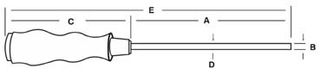 ΚΑΤΣΑΒΙΔΙ TORX ΜΕ ΤΡΥΠΑ T-07-thumb-1