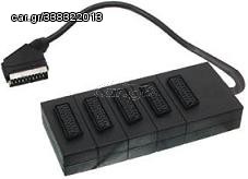 ΔΙΑΚΛΑΔΩΤΗΣ SCART BOX 5 IN