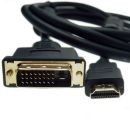 ΑΠΛΟ ΚΑΛΩΔΙΟ HDMI DVI-D ΑΡΣ-ΑΡΣ 2.5Μ-thumb-1