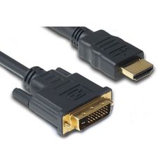 ΑΠΛΟ ΚΑΛΩΔΙΟ HDMI DVI-D ΑΡΣ-ΑΡΣ 5Μ-thumb-1