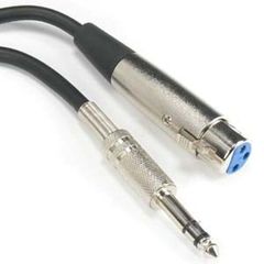 ΚΑΛΩΔΙΟ XLR (CANON) ΚΑΡΦΙ 6,3 mm 1.5M