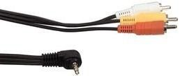 ΑΠΛΟ 3 Χ RCA ΑΡΣ - 3.5mm ΑΡΣ 4CH 1.8M-thumb-1
