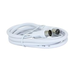 ΑΠΛΟ ΚΑΛΩΔΙΟ RF ΑΡΣ - ΘΗΛ 1,5Μ ΑΣΠΡΟ-thumb-1