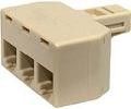 ADAPTOR 1 ΑΡΣ - 3Χ ΘΗΛ 6P4C-thumb-1