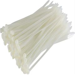 ΔΕΜΑΤΙΚΑ 100 ΤΕΜ CABLE TIES 100X2.5mm ΛΕΥΚΑ