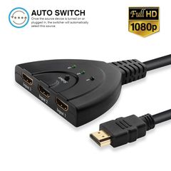 DATA SWITCH HDMI 3 ΣΕ 1 ΣΥΣΚΕΥΗ PIGTAIL