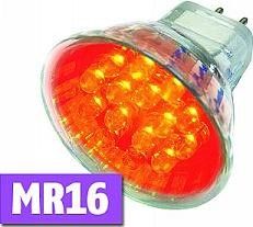 LED LAMP MR16 RED