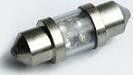 AUTO LED LAMP 31mm GREEN