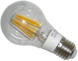 ΛΑΜΠΤΗΡΑΣ LED FILAMENT DIMMABLE 8W E27 - Α60
