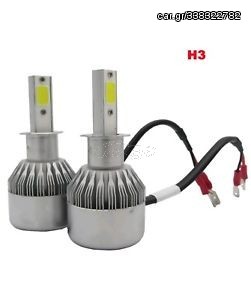 KIT H3 LED 6000K SLIM3600lm