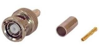 BNC CONNECTOR MALE REVERSE POLARITY RG58 ΠΡΕΣΑΡΙΣΤΟ