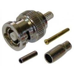 BNC CONNECTOR MALE REVERSE POLARITY RG174 ΠΡΕΣΑΡΙΣΤΟ