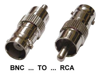 BNC MALE ADAPTOR ΣΕ RCA FEMALE