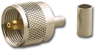 UHF MALE CONNECTOR RG58/U ΠΡΕΣΑΡΙΣΤΟ