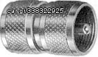 UHF DOUBLE MALE ADAPTOR