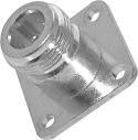 N-TYPE FEMALE CONNECTOR ΓΙΑ ΣΑΣΙ ΤΕΤΡΑΓΩΝΟ ΚΟΛΛΗΤΟ ΕΠΑΡΓΥΡΟ