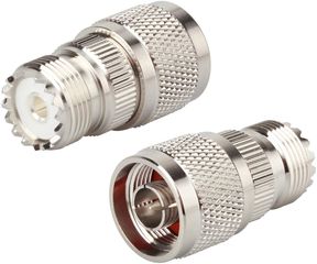 N-TYPE ΑΡΣΕΝΙΚΟ ADAPTOR ΣΕ UHF ΘΗΛΥΚΟ TEFLON