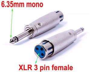 XLR ΘΗΛΥΚΟ ADAPTOR ΣΕ ΑΡΣΕΝΙΚΟ TS (ΜΟΝΟΦΩΝΙΚΟ ΚΑΡΦΙ)