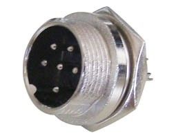 CB CONNECTOR ΓΙΑ ΣΑΣΙ MALE 6 PINS, MIC336