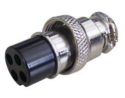 ΜΙΚΡΟΦΩΝΟΥ, CB CONNECTOR FEMALE 4 PINS, M16/IP40