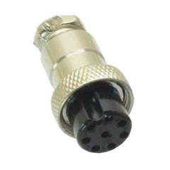 ΜΙΚΡΟΦΩΝΟΥ, CB CONNECTOR FEMALE 8 PINS, M16/IP40