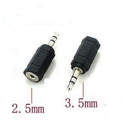 3.5mm STEREO ADAPTOR TO 2.5mm STEREO FEMALE