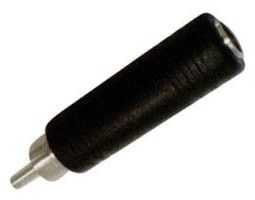 RCA ΑΡΣΕΝΙΚΟ ADAPTOR ΣΕ ΚΑΡΦΙ ΘΗΛΥΚΟ TS ΜΟΝΟΦΩΝΙΚΟ 6.3mm