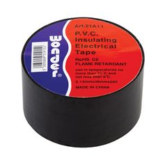 ΤΑΙΝΙΑ ΜΟΝΩΤΙΚΗ PVC 0.13X38X20Y ΜΑΥΡΗ