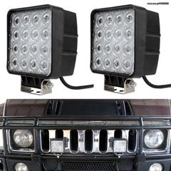 ΑΔΙΑΒΡΟΧΟΣ ΠΡΟΒΟΛΕΑΣ LED 48W 4000lm 10 - 30 vDC