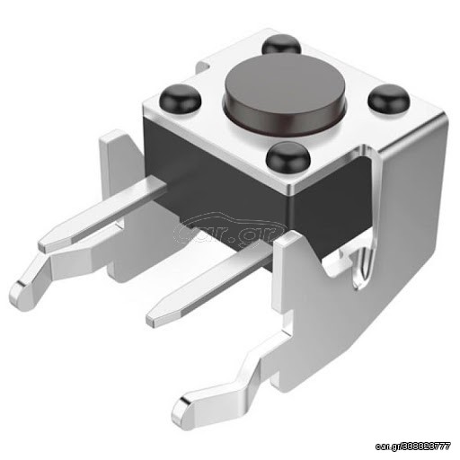 TACT SWITCH 6X6 4.30mm ΠΛΑΓΙΟ