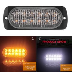 FLASH LIGHT ΠΛΕΥΡΙΚΟ 12V ΠΟΡΤΟΚΑΛΙ