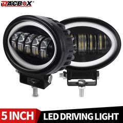 ΟΒΑΛ ΠΡΟΒΟΛΕΑΣ, Led 5" ΜΕ ΔΑΚΤΥΛΙΔΙ Halo 50 Watt Cree, 7D