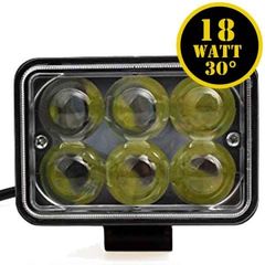 ΑΔΙΑΒΡΟΧΟΣ LED ΠΡΟΒΟΛΕΑΣ 18W 12 - 24 VDC