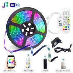 SMART ΤΑΙΝΙΑ, LED RGB ΜΕ ΕΦΑΡΜΟΓΗ ΚΑΙ ΤΗΛΕΧΕΙΡΙΣΜΟ 5m