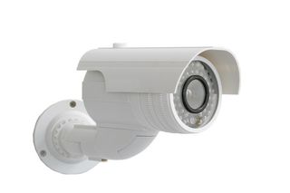ΛΕΥΚΗ ΨΕΥΤΟΚΑΜΕΡΑ ΟΜΟΙΩΜΑ ΜΕΓΑΛΗ ΜΕ IR LED