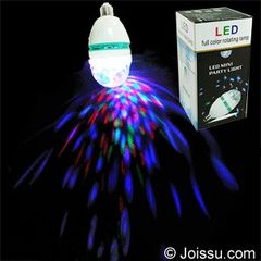 LED LIGHT EFFECT LAMP E27 ΑΥΤΟΝΟΜΗ 3X1W