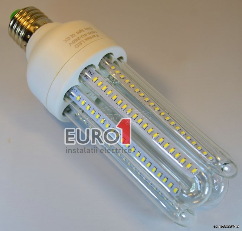ΛΑΜΠΑ ΜΕ LED 230V 24W E27 COOL WHITE SMD