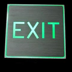 ΠΙΝΑΚΙΔΑ LED ΑΛΟΥΜΙΝΙΟΥ 1W EXIT 2