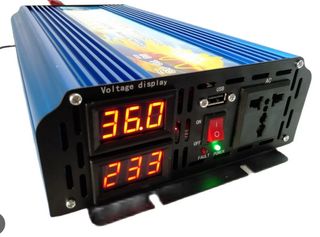 INVERTER ΚΑΘΑΡΟΥ ΗΜΙΤΟΝΟΥ 1000W ΚΑΤΑΛΛΗΛΟ ΓΙΑ ΜΟΤΕΡ, DISPLAY