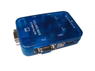 DATA SWITCH KVM 2PC ΣΕ 1VGA+2 USB