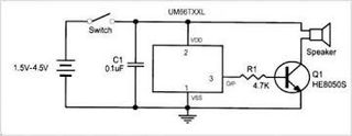 MUSIC GENERATOR UMC66T 33S