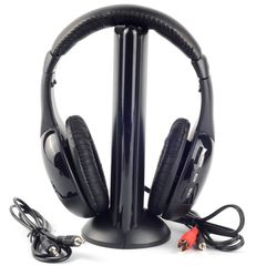 ΑΚΟΥΣΤΙΚΑ ΑΣΥΡΜΑΤΑ 5IN1 WIRELESS HEADPHONE + ΡΑΔΙΟ