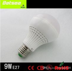 ΛΑΜΠΑ ΜΕ LED 230V 9W E27 COOL WHITE