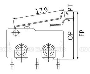 ΤΕΡΜΑΤΙΚΟ MICROSWITCH MINI ΜΕ ΚΥΡΤΟ ΕΛΑΣΜΑ-thumb-1