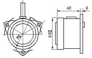 ΣΕΙΡΗΝΑ BUZZER 230VAC 80dB-thumb-2