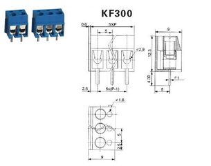 ΚΛΕΜΕΣ ΠΛΑΚΕΤΑΣ 12.6mm 3p