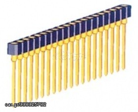 PIN HEADERS HQ-28 ΕΠΙΧΡΥΣΑ ΜΑΚΡΙΑ
