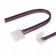 ΚΑΛΩΔΙΟ ΣΥΝΔΕΣΗΣ ΤΑΙΝΙΑΣ LED 10mm RGB