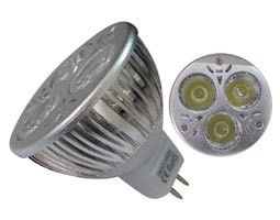 ΛΑΜΠΑ LED ΜΕ ΑΝΑΚΛΑΣΤΗΡΑ GU5.3 42V 3W 3 LED
