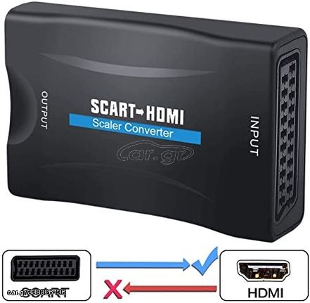 ΜΕΤΑΤΡΟΠΕΑΣ SCART ΣΕ HDMI